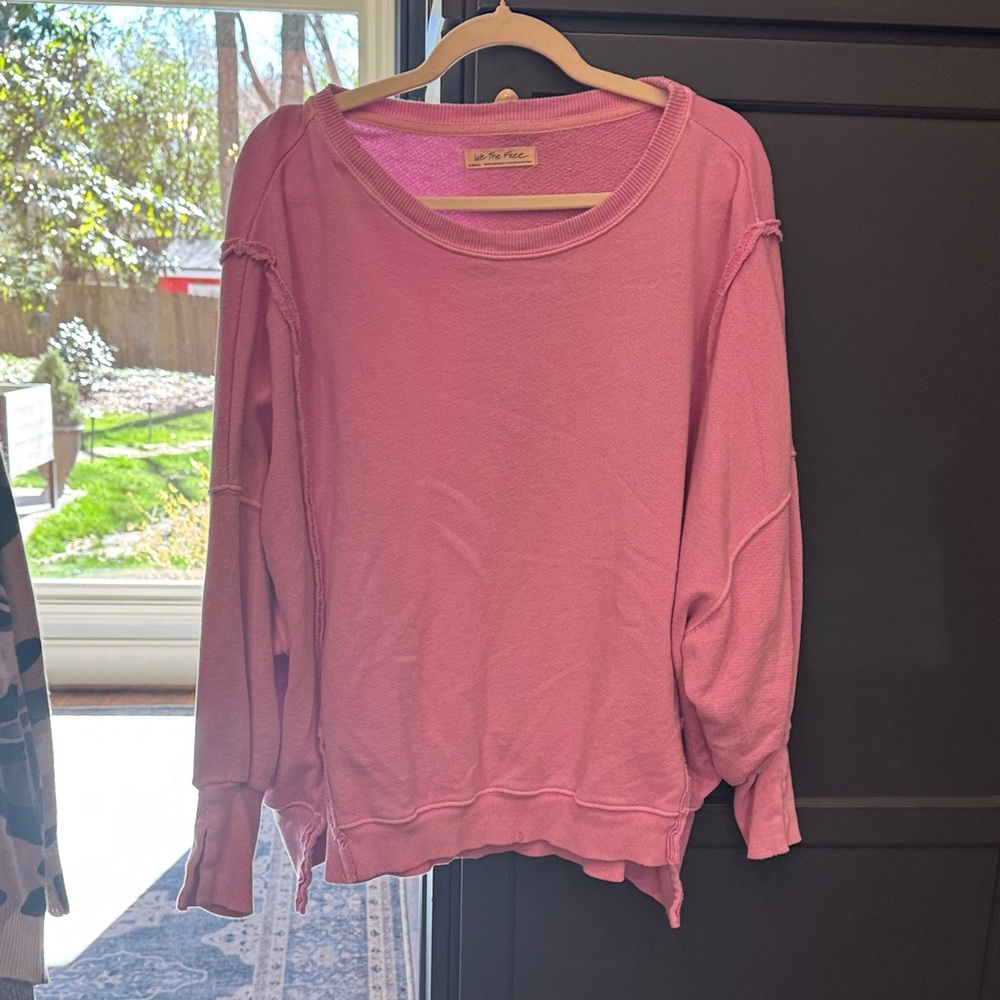 Free People oversized sweatshirt in good condition